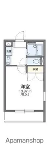 レオパレスシャローム【3階】の間取り