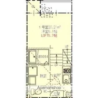 ハーモニーテラス八剱町【1階】の間取り