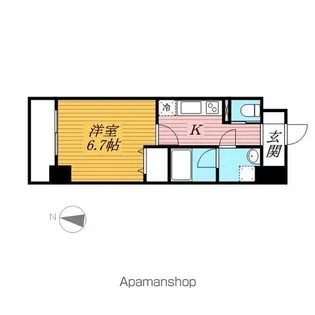 LA DOUCEUR千葉中央【13階】の間取り
