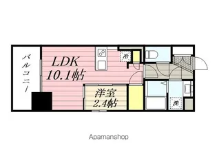 ラクラス博多Ⅱ【12階】の間取り