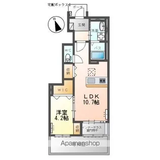 ルミナスA【1階】の間取り