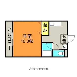 TSハイツ【4階】の間取り