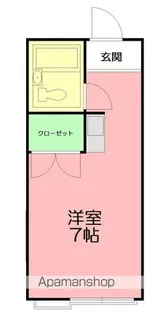 コーポ和田【1階】の間取り