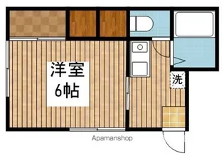 ソフィアⅡ【201号室】の間取り