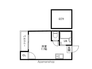 エスペランス平尾【2階】の間取り