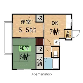 セ・ラヴィ【2階】の間取り