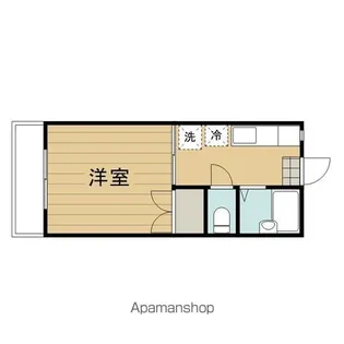 ピュアタウン東海大学駅前【1階】の間取り