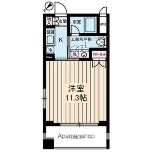 オーベルジュ日本橋【5階】の間取り