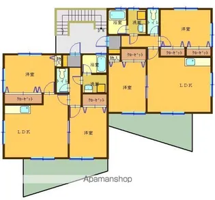 リブメリーノース【1階】の間取り
