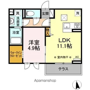 サンリット【1階】の間取り