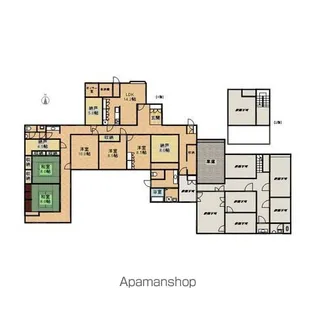 長野県飯田市鼎切石【一戸建】の間取り