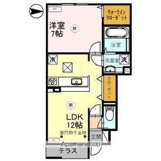 HOMARE【1階】の間取り