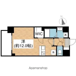 プレサンスジェネ千種内山【7階】の間取り