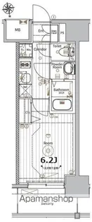 メイクスWアート今池Ⅲ【8階】の間取り