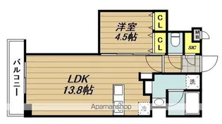 SーRESIDENCE北戸田【2階】の間取り