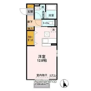 エクセル・エーデルハイム【1階】の間取り