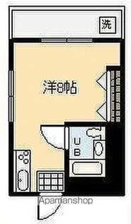 コーポ一の宮【A102号室】の間取り