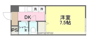 KBコート竹原【203号室】の間取り