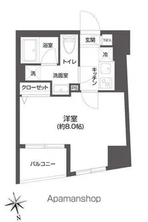 GRAN PASEO 市谷甲良町【12階】の間取り