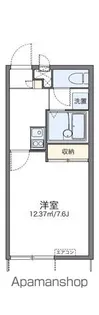 レオパレスプロシード4【102号室】の間取り