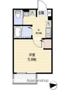 リーフ北小岩【2階】の間取り