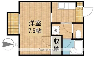 モントリアール【2階】の間取り