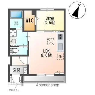 AZURE【1階】の間取り