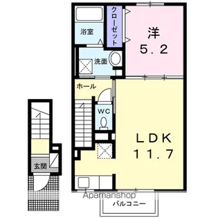 アルモニー【2階】の間取り
