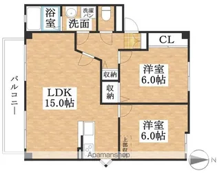 ラ・コンフォルテ【2階】の間取り
