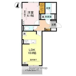 DーGRAN西本町【2階】の間取り