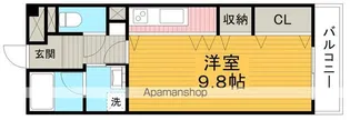 アクアライブラ【1階】の間取り