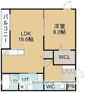 リアライズ松陰Ⅴ(リアライズマツカゲファイブ)【1階】の間取り
