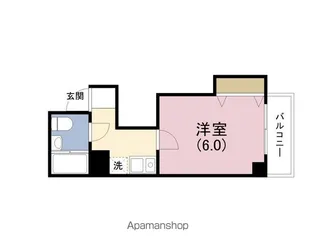 ミストラル本町ウエスト【10階】の間取り