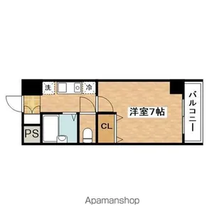 ノルデンハイム小松【5階】の間取り
