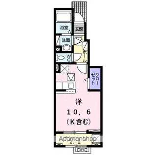 レガリア医学部前【1階】の間取り