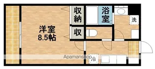 アテネ【1階】の間取り