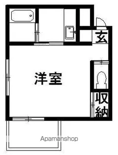 メゾンオレンジ3A【207号室】の間取り