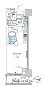 東京都江東区塩浜2丁目【マンション】の間取り