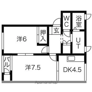 レジーナA【102号室】の間取り