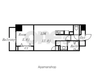 グランルクレ新栄イースト【7階】の間取り