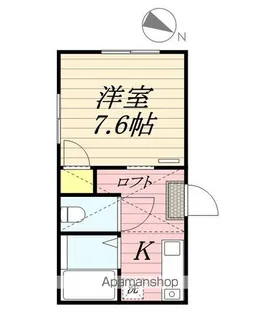 ワイズ天王町星川【1階】の間取り