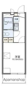 レオパレスアサヒ アズール【2階】の間取り