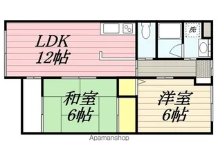 オーベルジュ葵【2階】の間取り