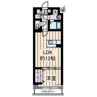 YAYOI COURT【7階】の間取り
