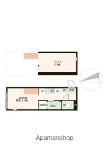 AURORA FUJIMIDAI【2階】の間取り