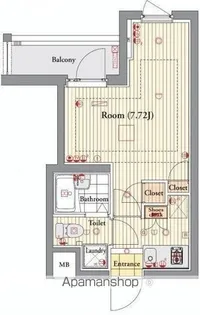 ビバリーホームズ氷川台Ⅱ【3階】の間取り
