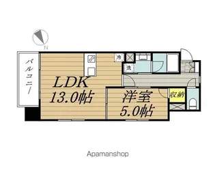 アーク柏レジデンス【5階】の間取り