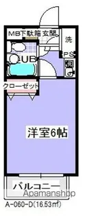 エスケーガーデン【2階】の間取り