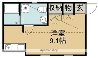 プリマ プリンセスガーデン COEDO【2階】の間取り