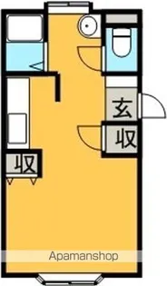 コーポラス外濠【103号室】の間取り